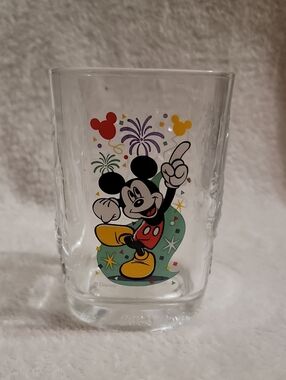 Vintage Mickey Mouse McDonald's commemorative glass